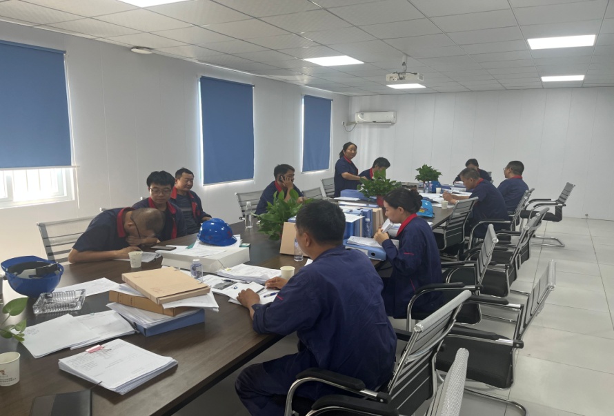 公司開(kāi)展年度質(zhì)量、環(huán)境、職業(yè)健康安全管理體系內(nèi)審工作