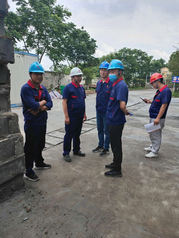 公司開展二季度安環(huán)、消防、防汛綜合大檢查